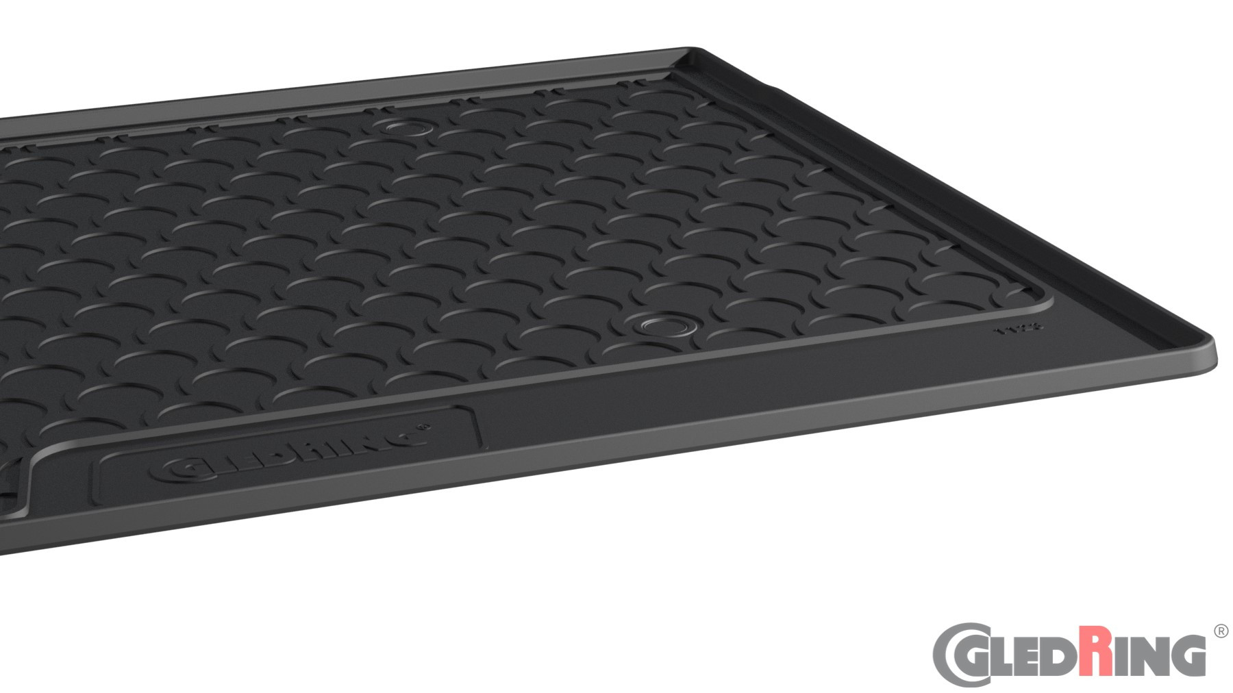 Original Gledring Premium Gummi Kofferraummatte - AUDI Q3 F3 Unterer variabler Boden (Nicht für mittleren variablen Boden) 2019->